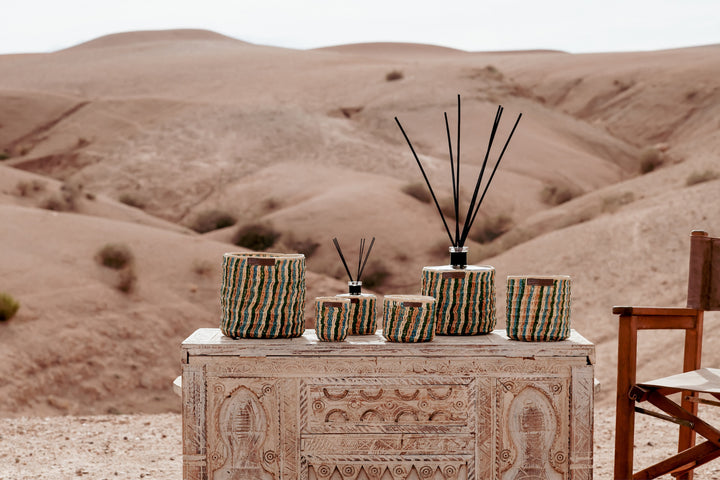 Candle Raphia Bahia Medium