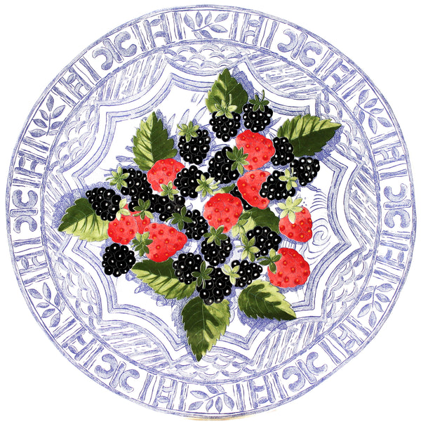 Cake Platter - Oiseau Bleu Fruit
