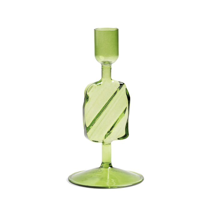 Candle Holder Puddle Green