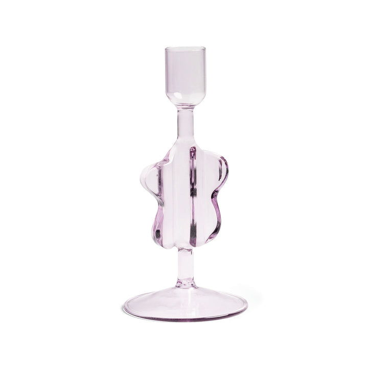 Candle Holder Puddle Lilac