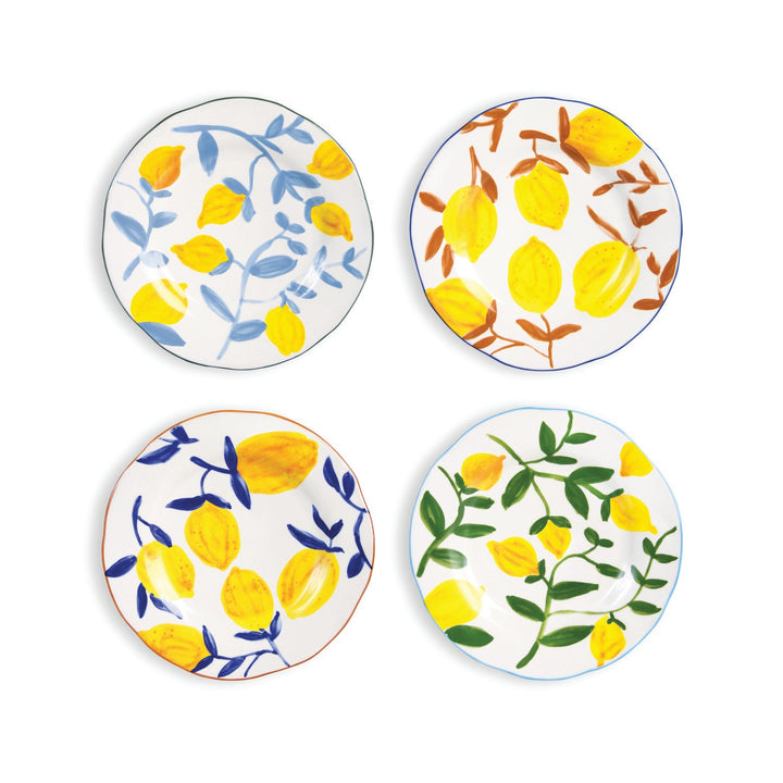 Plate Lemon Twig Set Of 4