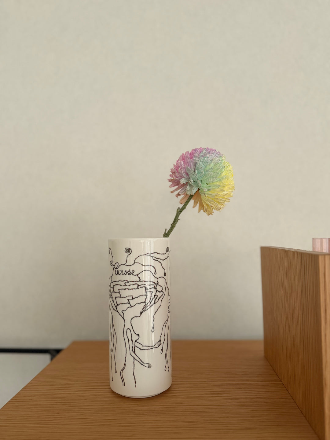 Cylinder Vase Arrose Moi -  Prestic Ouiston