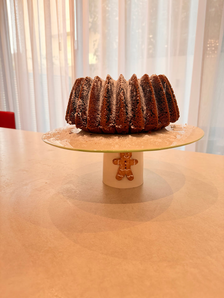 Cake Stand Gingerbread Man