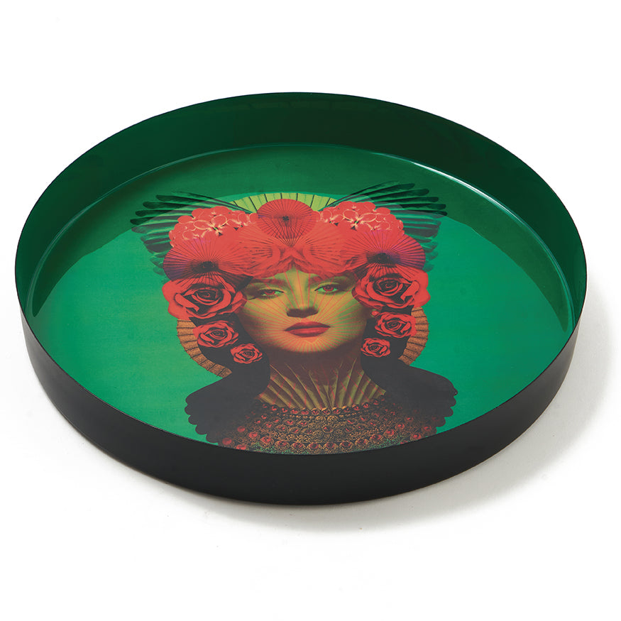 Maya Round Tray