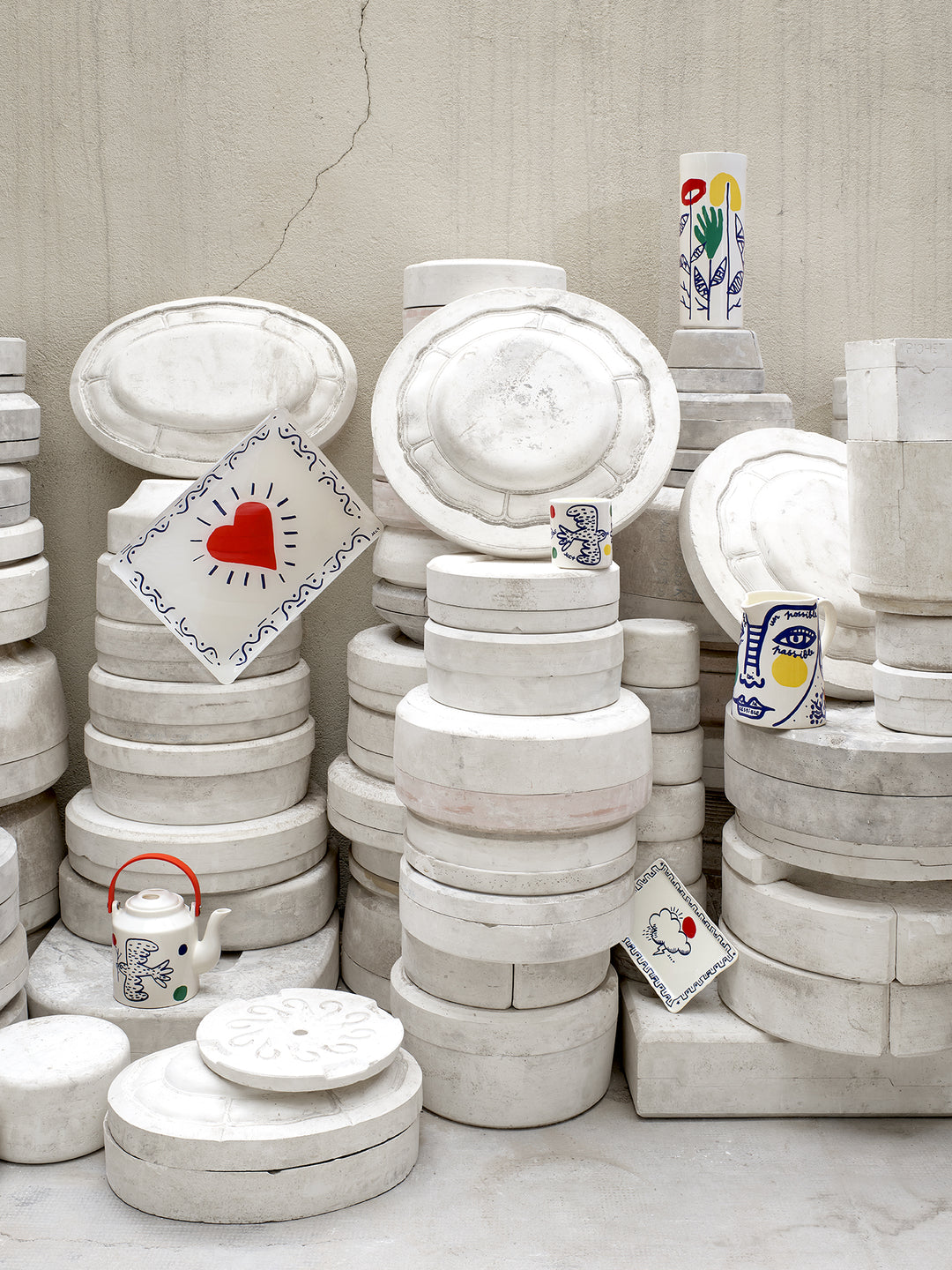 Acrylic Serving Tray Small- L'Archipel Sentimental