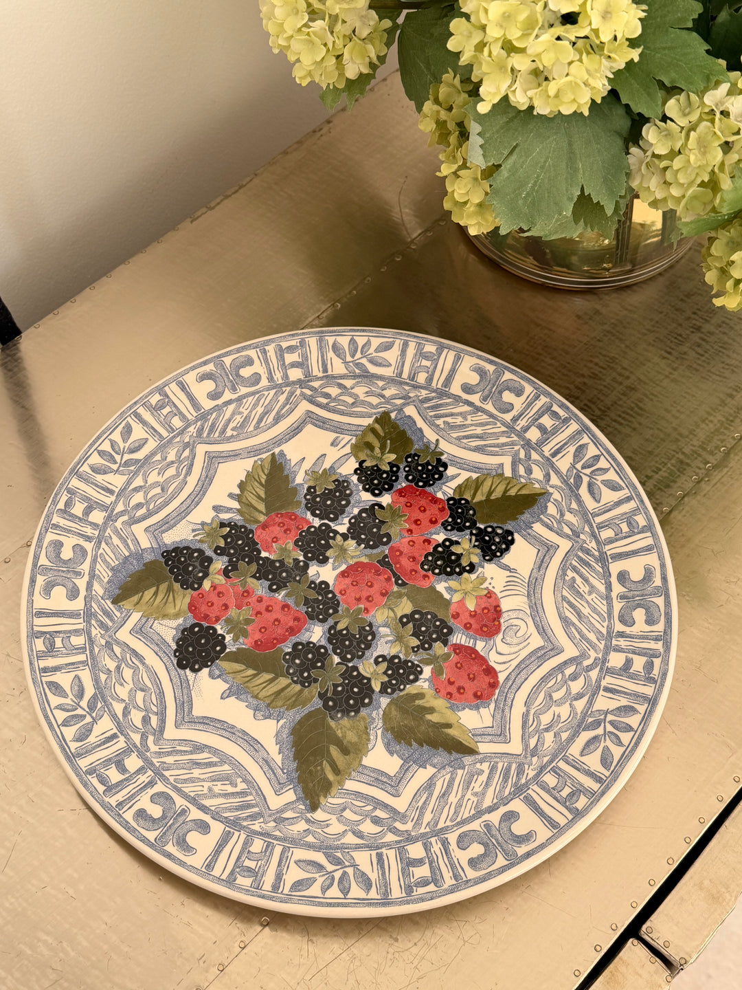 Cake Platter - Oiseau Bleu Fruit