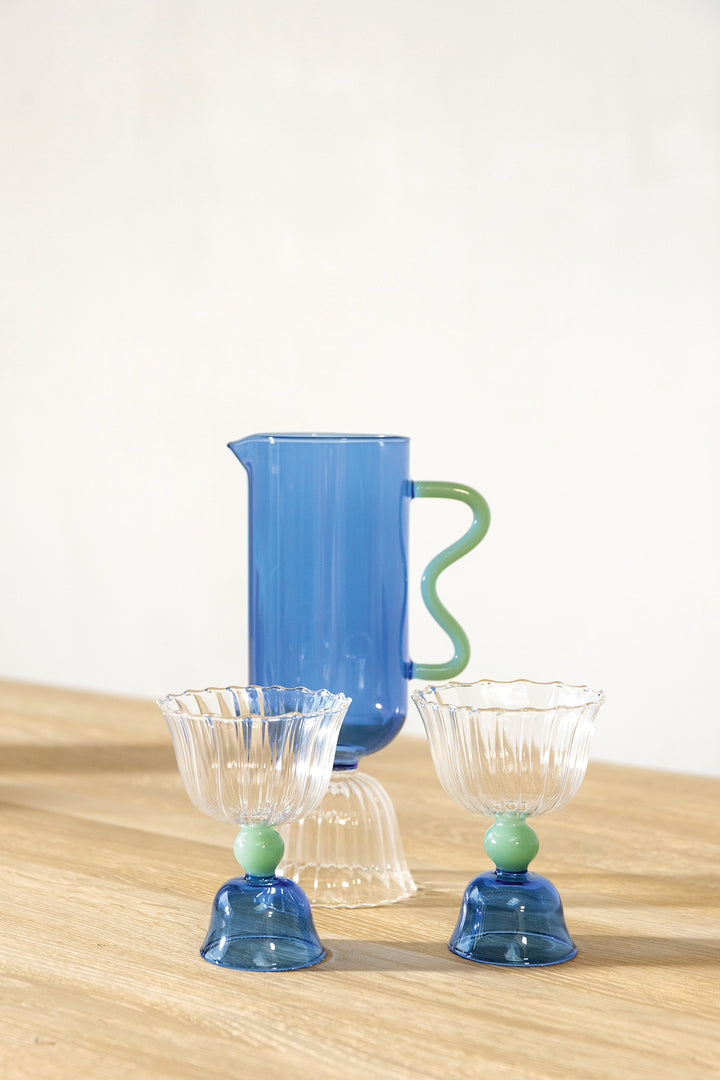 Carafe Tulip Blue