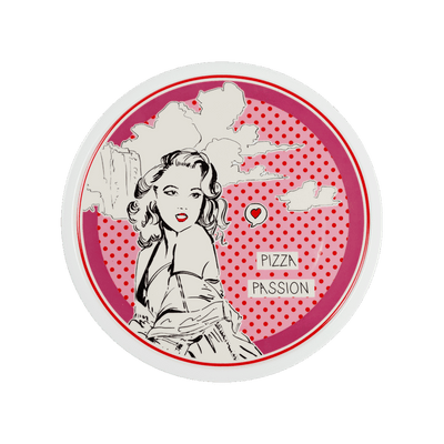 Gulp Pizza Plate Pink