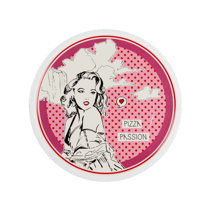 Gulp Pizza Plate Pink