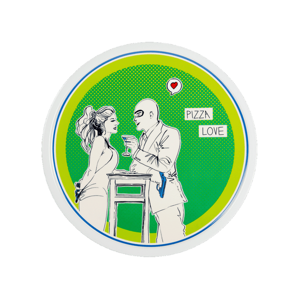 Gulp Pizza Plate Green