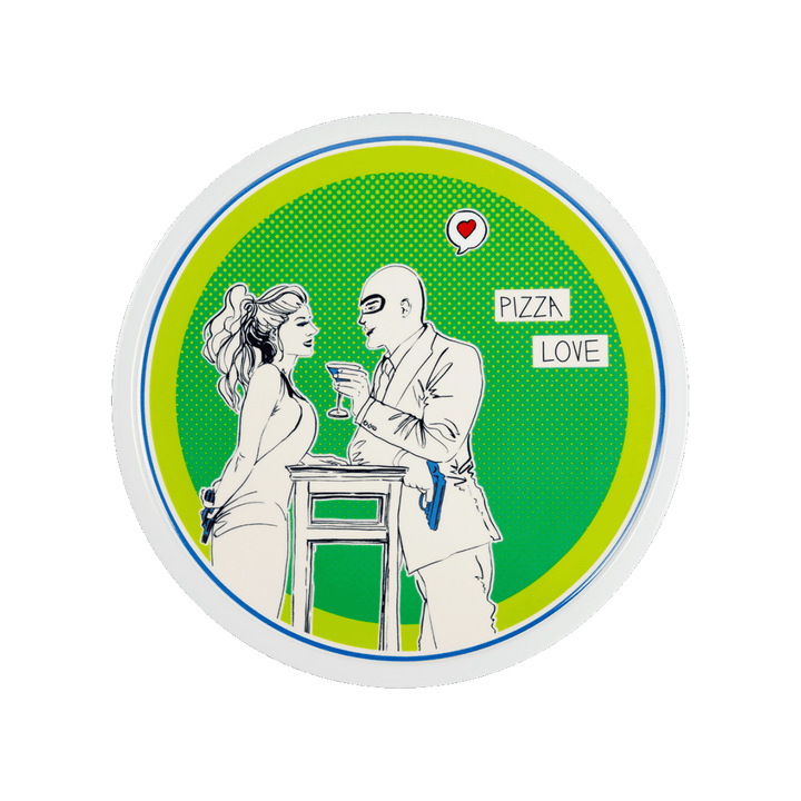 Gulp Pizza Plate Green