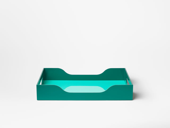 Swell Lacquered Tray L