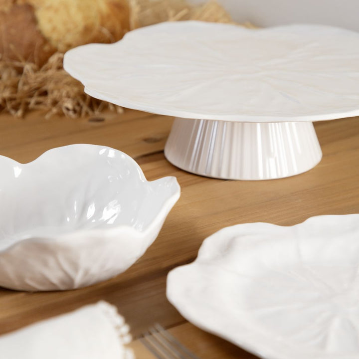 Cake Stand Botanica White