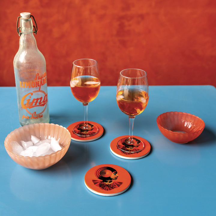 Gipsy Ceramic Coaster - Set of 4