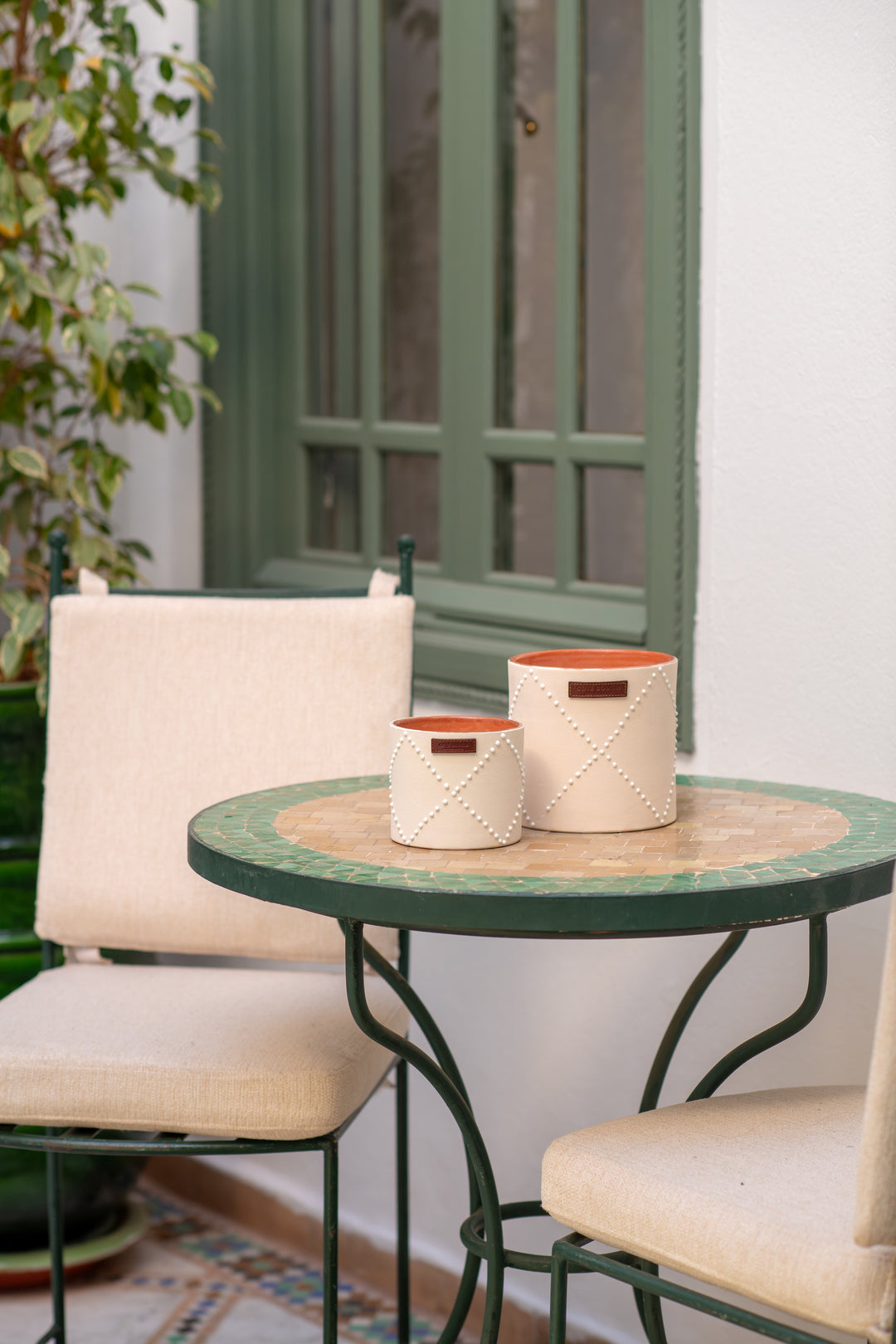 Candle Nomad White Large
