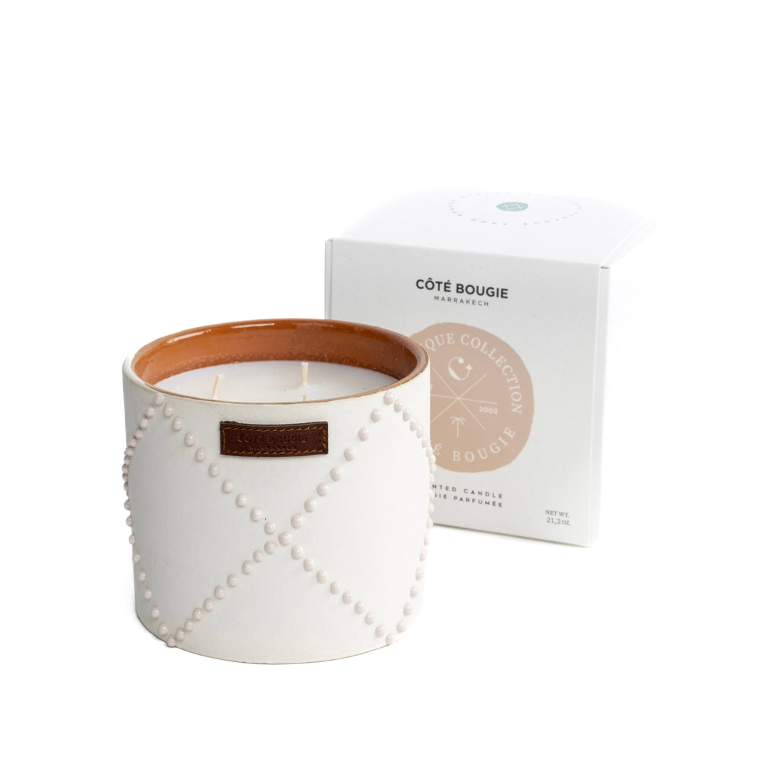 Candle Nomad White Large