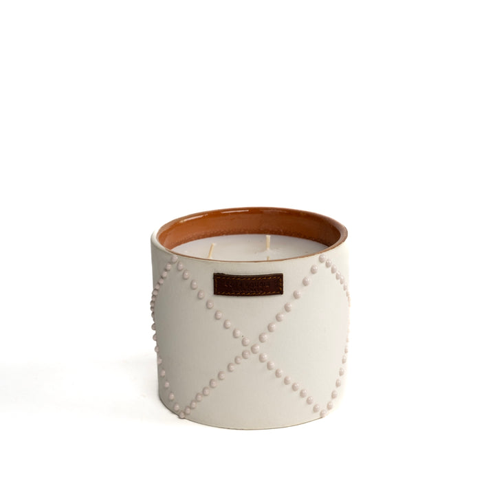 Candle Nomad White Medium
